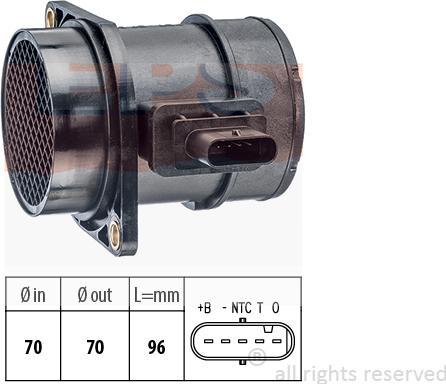 MDR EPS-1991 372 - Датчик потока, массы воздуха autosila-amz.com