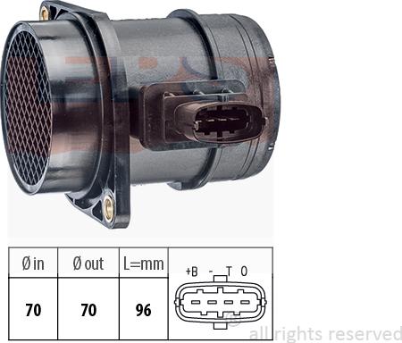 MDR EPS-1991 299 - Датчик потока, массы воздуха autosila-amz.com