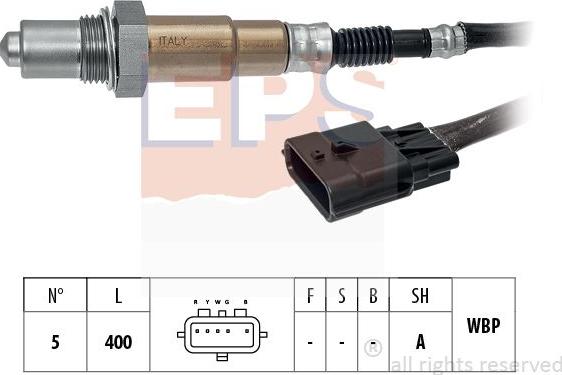 MDR EPS-1998 516 - Лямбда-зонд, датчик кислорода autosila-amz.com