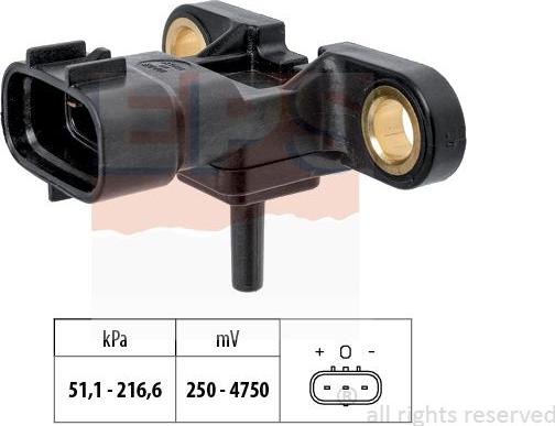 MDR EPS-1993 411 - Датчик давления воздуха, высотный корректор autosila-amz.com