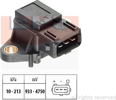 MDR EPS-1993 009 - Датчик, давление наддува autosila-amz.com