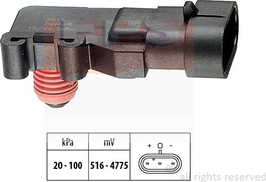 MDR EPS-1993 011 - Датчик давления воздуха, высотный корректор autosila-amz.com