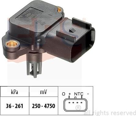 MDR EPS-1993 076 - Датчик, давление наддува autosila-amz.com