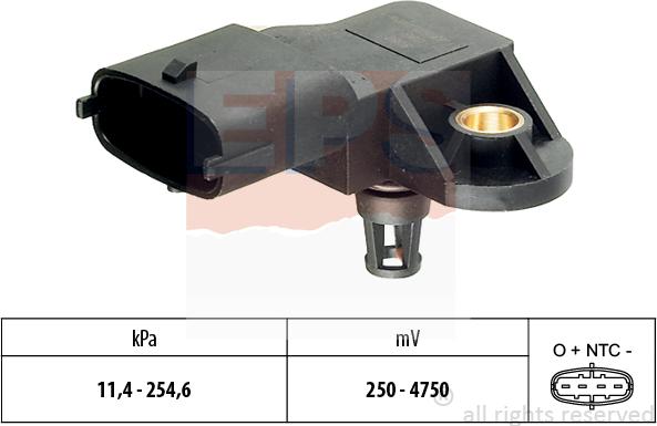 MDR EPS-1993 110 - Датчик давления воздуха, высотный корректор autosila-amz.com