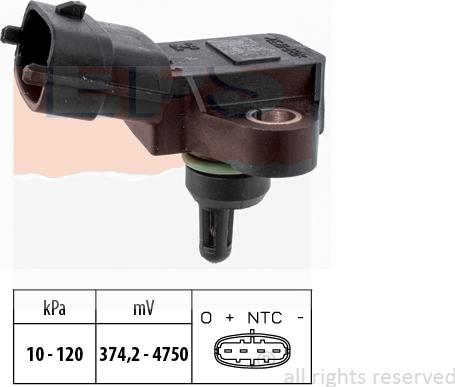 MDR EPS-1993 180 - Датчик давления воздуха, высотный корректор autosila-amz.com