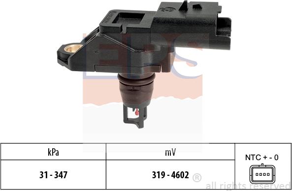 MDR EPS-1993 328 - Датчик давления воздуха, высотный корректор autosila-amz.com