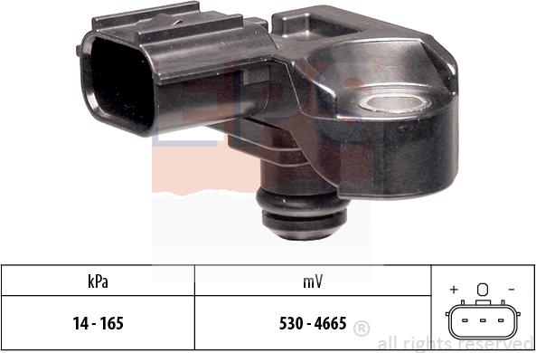 MDR EPS-1993 209 - Датчик давления воздуха, высотный корректор autosila-amz.com