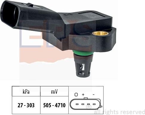 MDR EPS-1993 228 - Датчик давления воздуха, высотный корректор autosila-amz.com