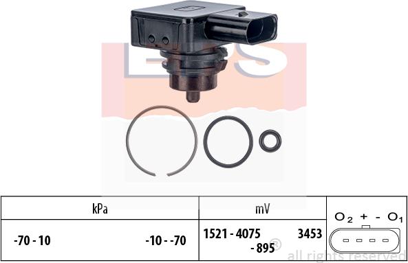 MDR EPS-1993 275 - Датчик давления, усилитель тормозной системы autosila-amz.com