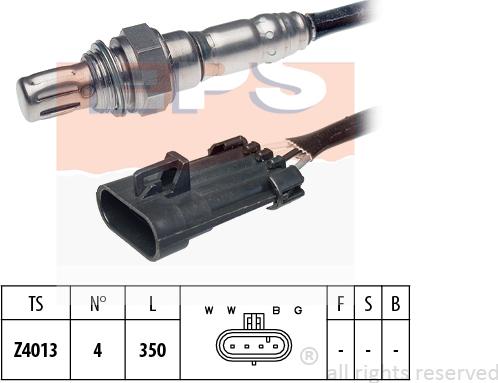 MDR EPS-1997 077 - Лямбда-зонд, датчик кислорода autosila-amz.com