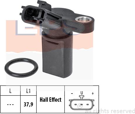 MDR EPS-1953 453 - Датчик импульсов, коленвал autosila-amz.com