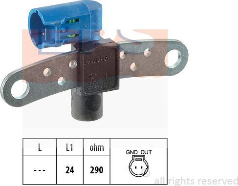 MDR EPS-1953 540 - Датчик импульсов, коленвал autosila-amz.com