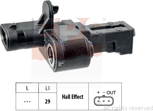 MDR EPS-1953 792 - Датчик импульсов, коленвал autosila-amz.com