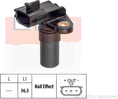 MDR EPS-1953 775 - Датчик RPM, частота вращения autosila-amz.com