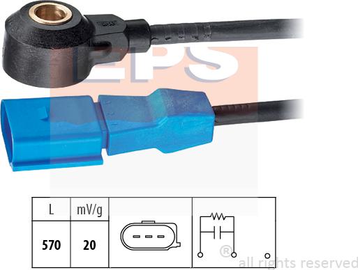 MDR EPS-1957 048 - Датчик детонации autosila-amz.com