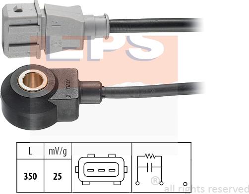 MDR EPS-1957 052 - Датчик детонации autosila-amz.com