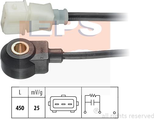 MDR EPS-1957 023 - Датчик детонации autosila-amz.com