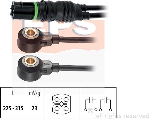 MDR EPS-1957 132 - Датчик детонации autosila-amz.com