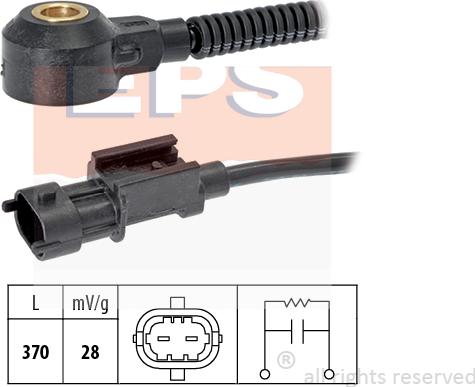 MDR EPS-1957 252 - Датчик детонации autosila-amz.com