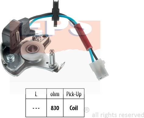 MDR EPS-1930 176 - Датчик, импульс зажигания autosila-amz.com