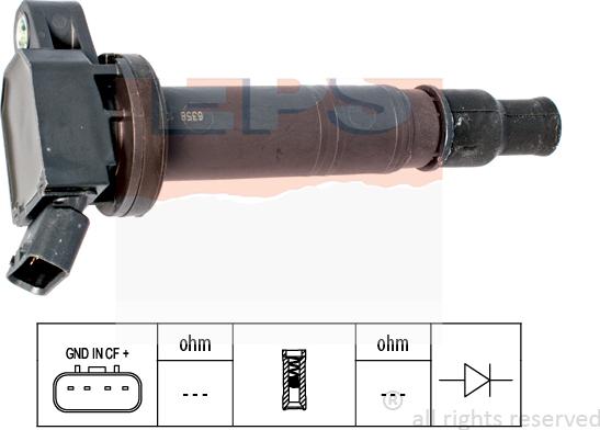 MDR EPS-1970 458 - Катушка зажигания autosila-amz.com