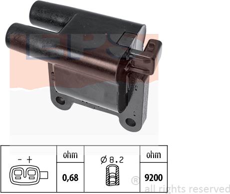 MDR EPS-1970 581 - Катушка зажигания autosila-amz.com