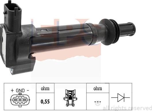 MDR EPS-1970 620 - Катушка зажигания autosila-amz.com