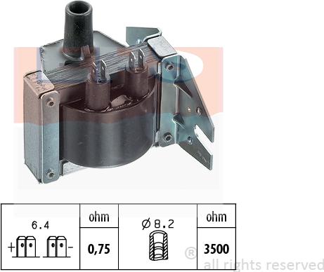 MDR EPS-1970 158 - Катушка зажигания autosila-amz.com