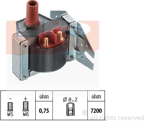 MDR EPS-1970 169 - Катушка зажигания autosila-amz.com