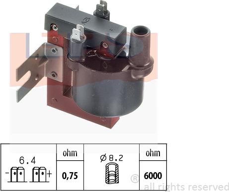 MDR EPS-1970 102 - Катушка зажигания autosila-amz.com