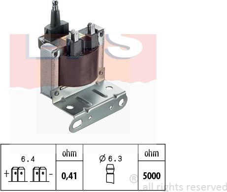 MDR EPS-1970 110 - Катушка зажигания autosila-amz.com