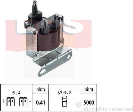 MDR EPS-1970 111 - Катушка зажигания autosila-amz.com