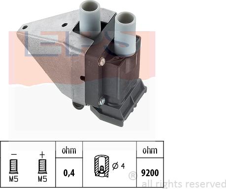 MDR EPS-1970 317 - Катушка зажигания autosila-amz.com