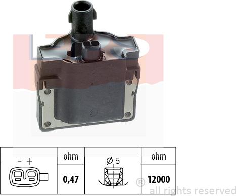 MDR EPS-1970 203 - Катушка зажигания autosila-amz.com