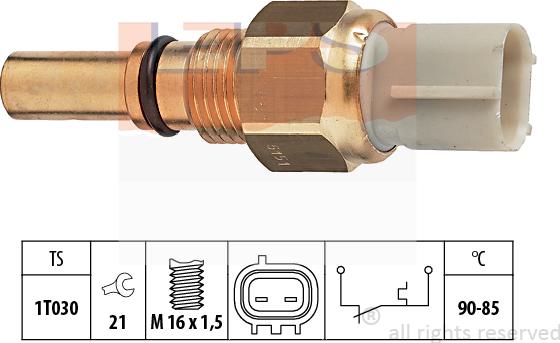 MDR EPS-1850 151 - Термовыключатель, вентилятор радиатора / кондиционера autosila-amz.com