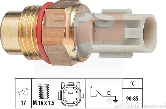MDR EPS-1850 223 - Термовыключатель, вентилятор радиатора / кондиционера autosila-amz.com