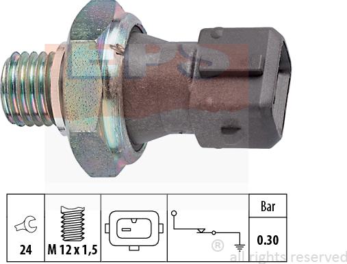 MDR EPS-1800 071 - Датчик, давление масла autosila-amz.com