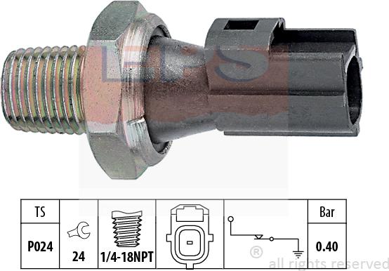 MDR EPS-1800 145 - Датчик, давление масла autosila-amz.com