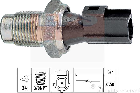 MDR EPS-1800 148 - Датчик, давление масла autosila-amz.com