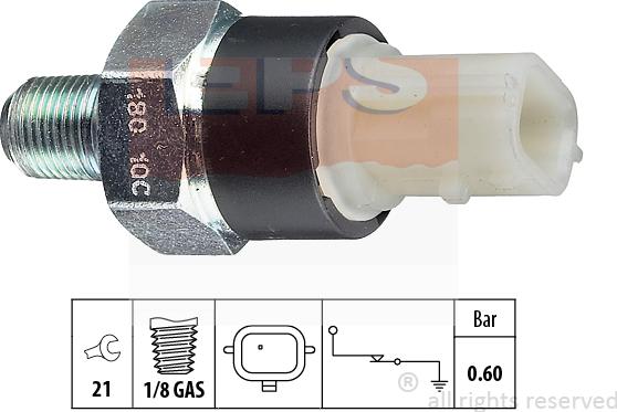 MDR EPS-1800 180 - Датчик, давление масла autosila-amz.com