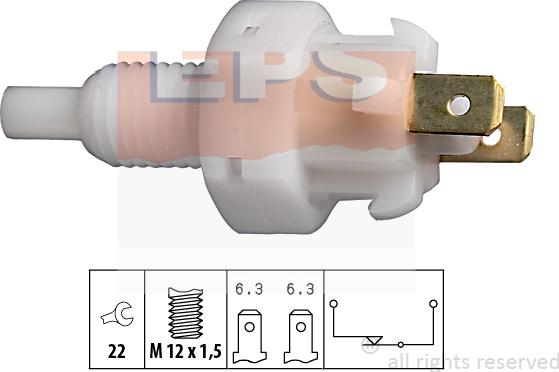 MDR EPS-1810 004 - Выключатель фонаря сигнала торможения autosila-amz.com