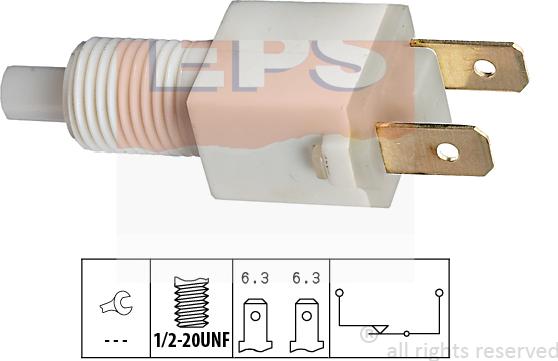 MDR EPS-1810 034 - Выключатель фонаря сигнала торможения autosila-amz.com