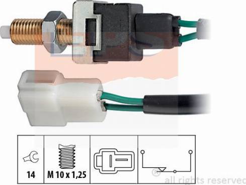 MDR EPS-1810 022 - Выключатель фонаря сигнала торможения autosila-amz.com