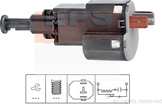 MDR EPS-1810 155 - Выключатель фонаря сигнала торможения autosila-amz.com