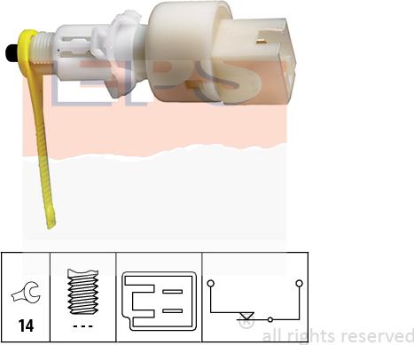 MDR EPS-1810 153 - Выключатель фонаря сигнала торможения autosila-amz.com