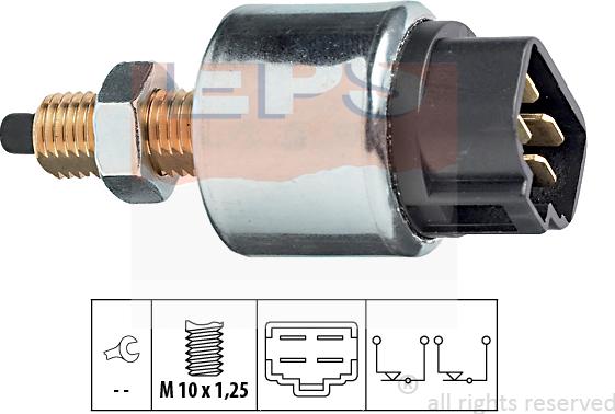 MDR EPS-1810 105 - Выключатель фонаря сигнала торможения autosila-amz.com