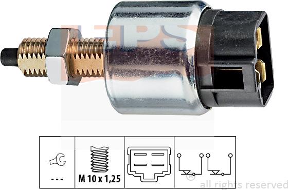 MDR EPS-1810 128 - Выключатель фонаря сигнала торможения autosila-amz.com
