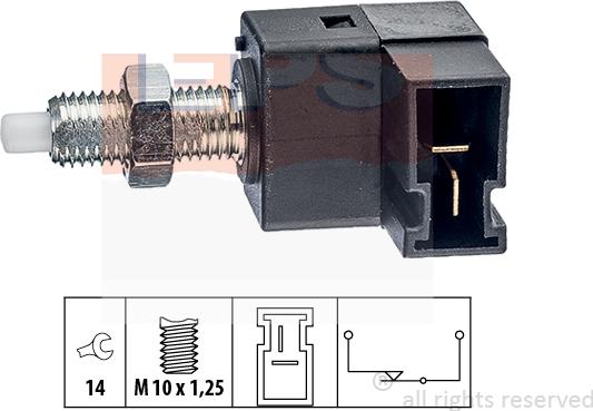 MDR EPS-1810 300 - Выключатель, привод сцепления (управление двигателем) autosila-amz.com