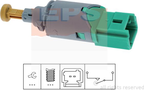 MDR EPS-1810 223 - Выключатель, привод сцепления (управление двигателем) autosila-amz.com