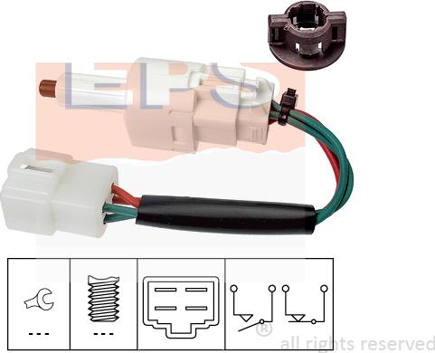 MDR EPS-1810 273 - Выключатель фонаря сигнала торможения autosila-amz.com